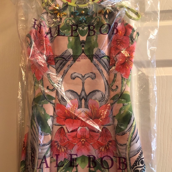 Gorgeous Hale Bob Halter Dress XS WORN ONCE! - Picture 3 of 8